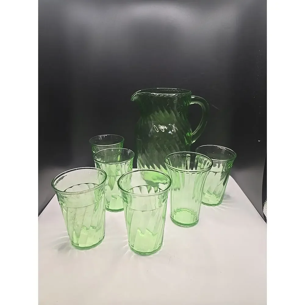 Anchor Hocking depression green